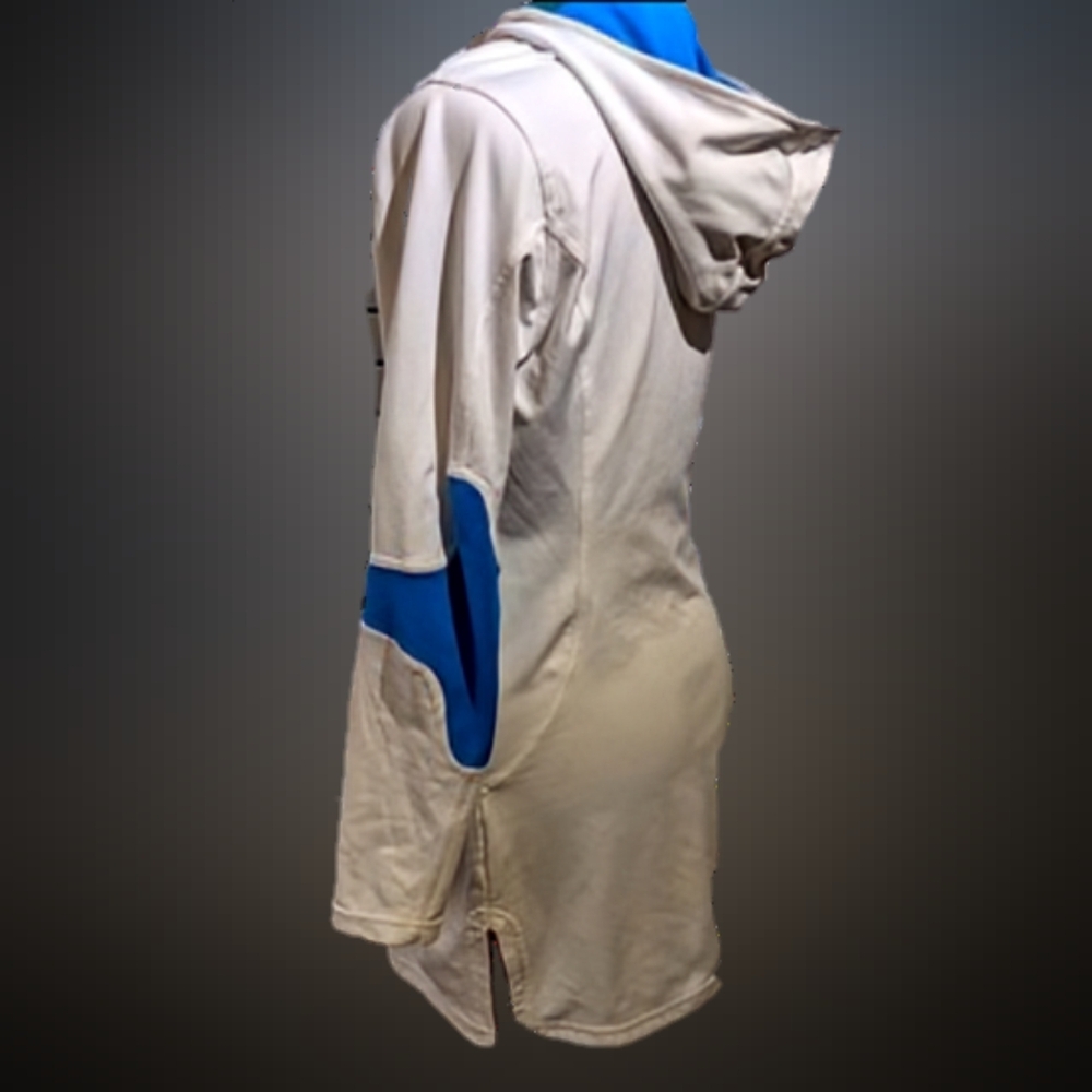 ADIDAS Full Zip Hoodie Tennis Dress Soft & Sporty Sz M